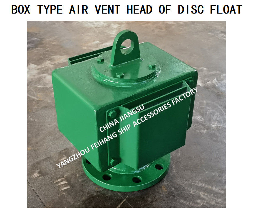 BOX TYPE AIR VENT HEAD OF DISC FLOAT FOR FRESH WATER TANK MODEL FH-100 BODY CARBON STEEL HOT DIP GALVANIZING
