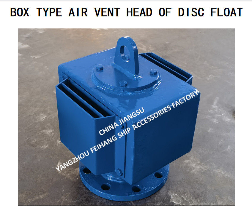 BOX TYPE AIR VENT HEAD OF DISC FLOAT FOR FRESH WATER TANK MODEL FH-100 BODY CARBON STEEL HOT DIP GALVANIZING