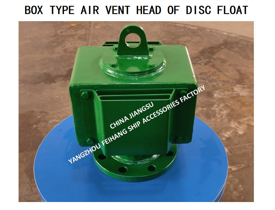 BOX TYPE AIR VENT HEAD OF DISC FLOAT FOR FRESH WATER TANK MODEL FH-100 BODY CARBON STEEL HOT DIP GALVANIZING
