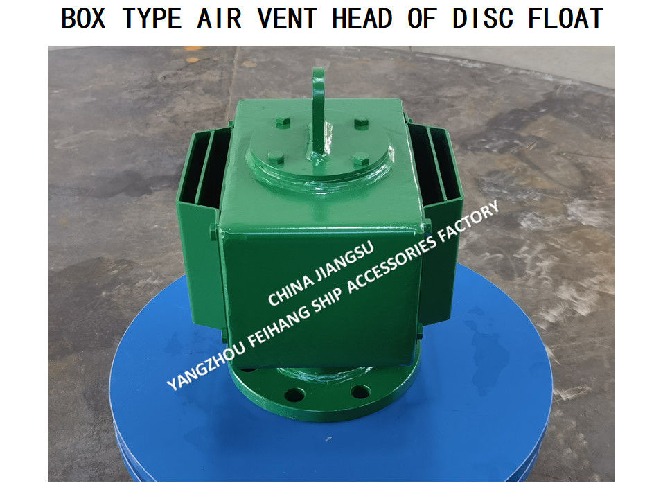 BOX TYPE AIR VENT HEAD OF DISC FLOAT FOR FRESH WATER TANK MODEL FH-100 BODY CARBON STEEL HOT DIP GALVANIZING