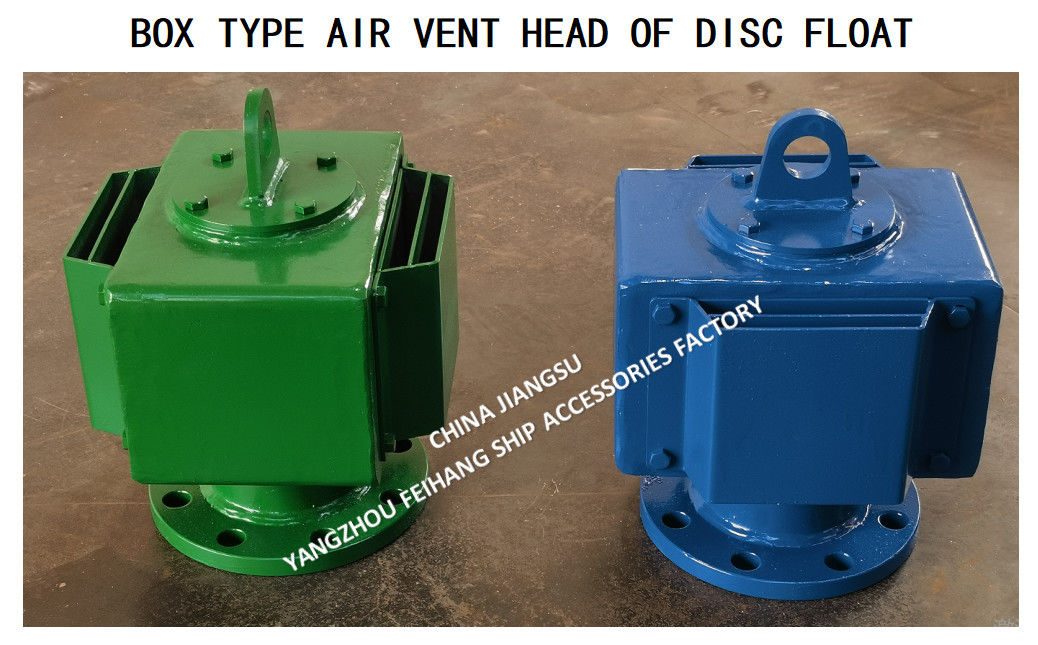 BOX TYPE AIR VENT HEAD OF DISC FLOAT FOR FRESH WATER TANK MODEL FH-100 BODY CARBON STEEL HOT DIP GALVANIZING