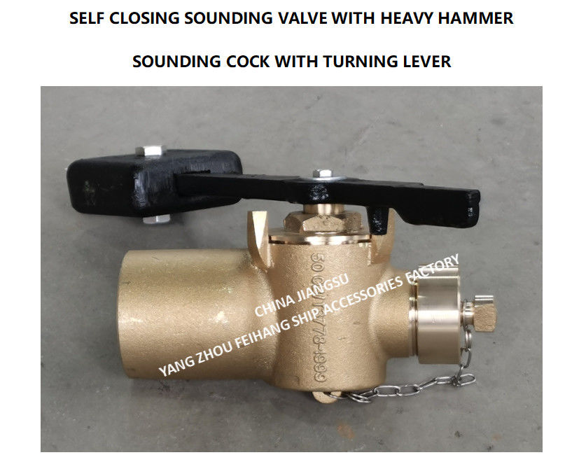 VALVE SOUNDING SELF CLOSING DN50 CB/T3778-99 SOUNDING VALVE SELF CLOSING MAKER: YANGZHOU FEIHANG SHIP 