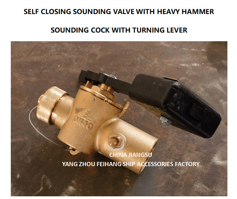 SOUNDING VALVE SELF CLOSING THREADED ENDS DN50 CB/T3778 & SOUNDING COCK THREADED ENDS DN50 CB/T3778