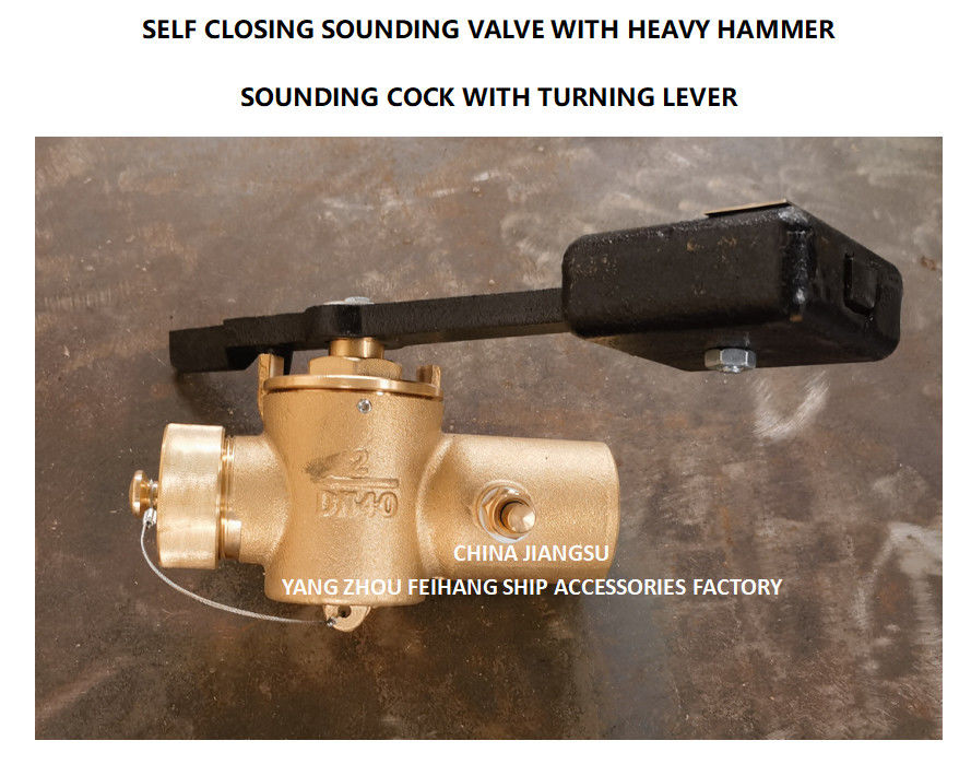 VALVE SOUNDING SELF CLOSING DN50 CB/T3778-99 SOUNDING VALVE SELF CLOSING MAKER: YANGZHOU FEIHANG SHIP 
