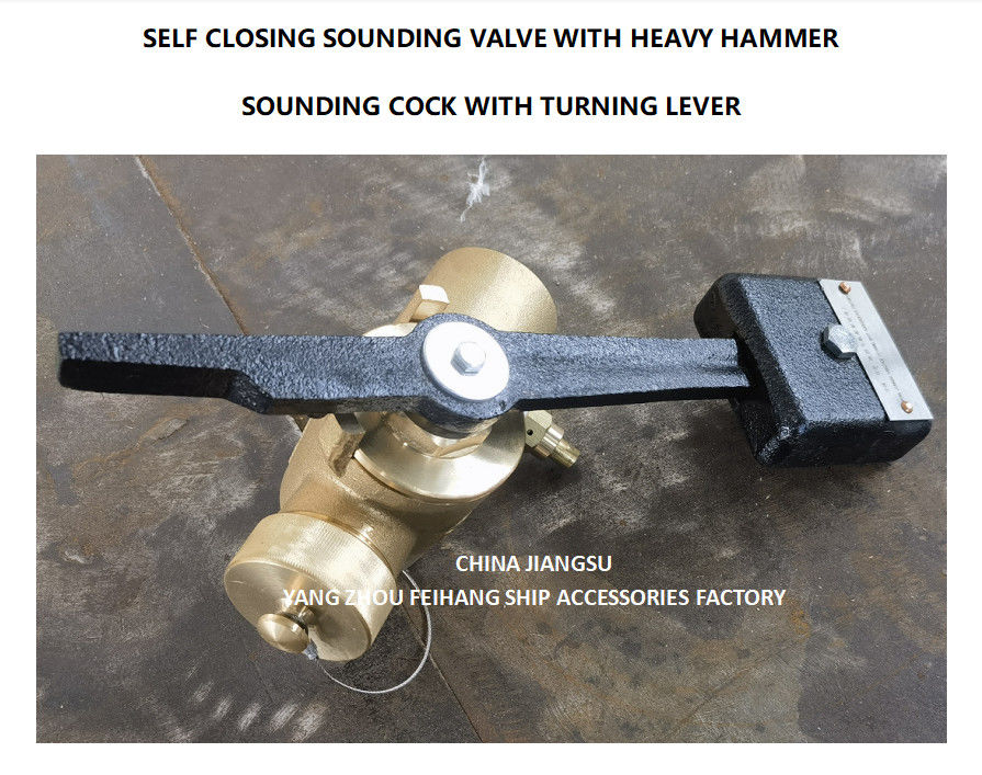 VALVE SOUNDING SELF CLOSING DN50 CB/T3778-99 SOUNDING VALVE SELF CLOSING MAKER: YANGZHOU FEIHANG SHIP 