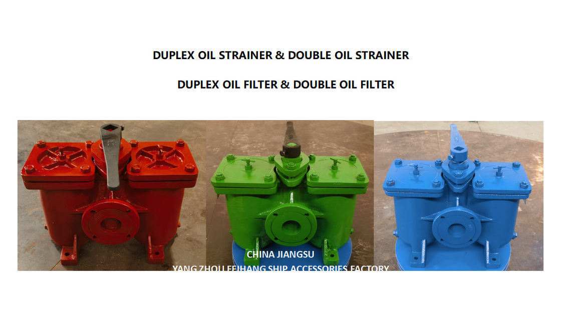 DOUBLE LOW PRESSURE DUPLEX OIL FILTER MODEL:AS65-0.75/0.26 CB/T425-94