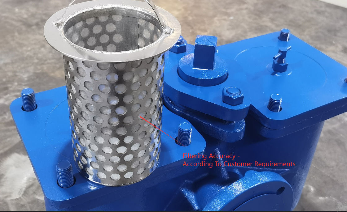 PARAMETER SELECTION TABLE FOR DUPLEX OIL STRAINER & DOUBLE OIL FILTER AS65 CB/T425