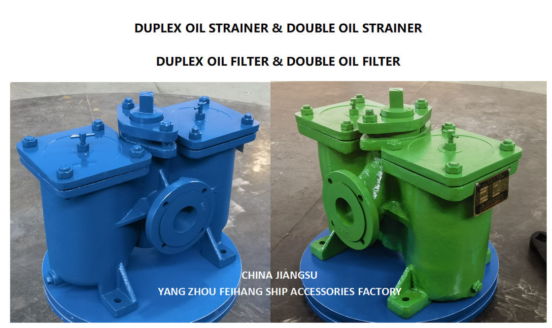 PARAMETER SELECTION TABLE FOR DUPLEX OIL STRAINER & DOUBLE OIL FILTER AS65 CB/T425