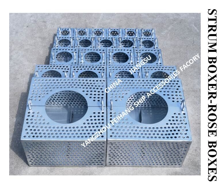 Stainless Steel Filter Rose Box For Bilge Line FH-100A JIS F7206 Mesh 10mm