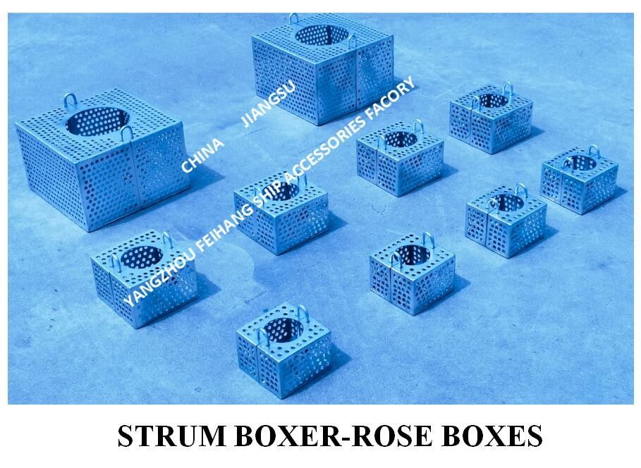 Marine Rose Boxes Of Stainless Steel Plate For Bilge Line Fh-150A JIS F7206 Mesh-10mm