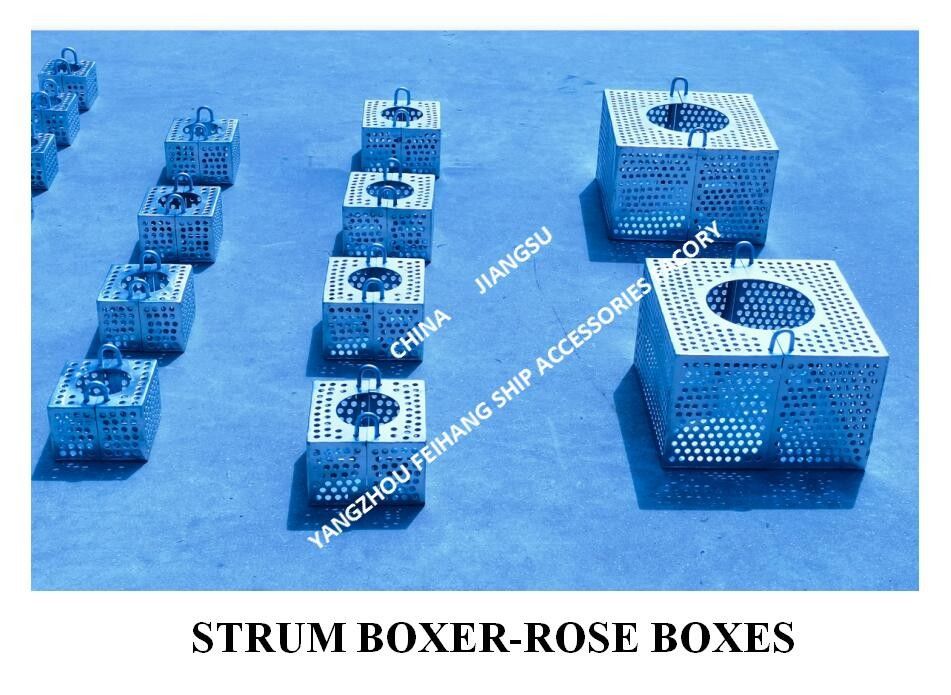Filter Rose Box Marine For Bilge Line FH-100A JIS F7206 Mesh-10mm