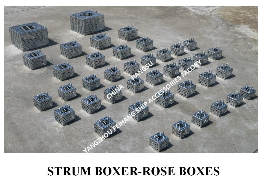 Filter Rose Box Marine For Bilge Line FH-100A JIS F7206 Mesh-10mm