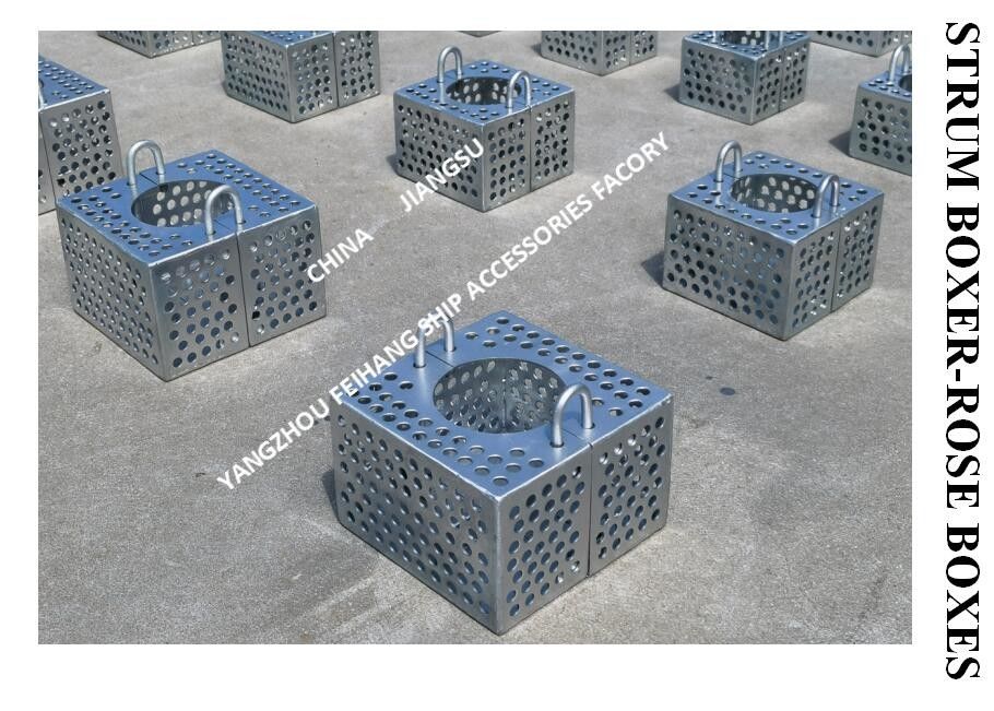 Stainless Steel Filter Rose Box For Bilge Line FH-100A JIS F7206 Mesh 10mm
