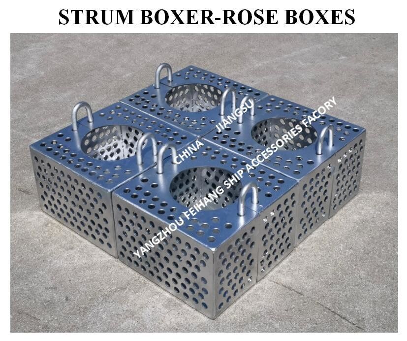 Stainless Steel Filter Rose Box For Bilge Line FH-100A JIS F7206 Mesh 10mm