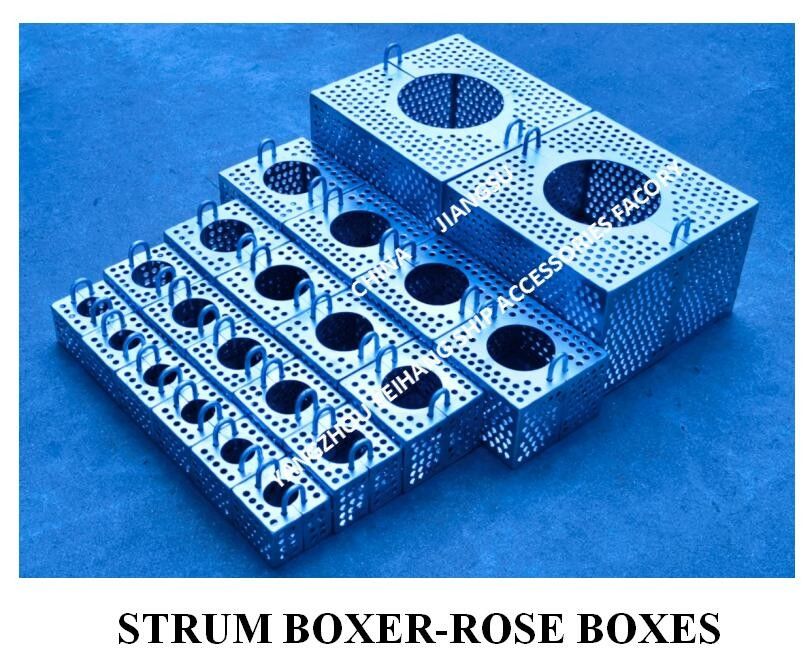 Stainless Steel Filter Rose Box For Bilge Line FH-100A JIS F7206 Mesh 10mm