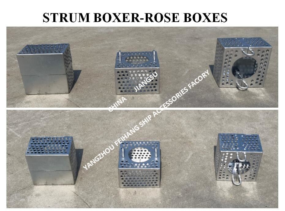 Stainless Steel Filter Rose Box For Bilge Line FH-100A JIS F7206 Mesh 10mm