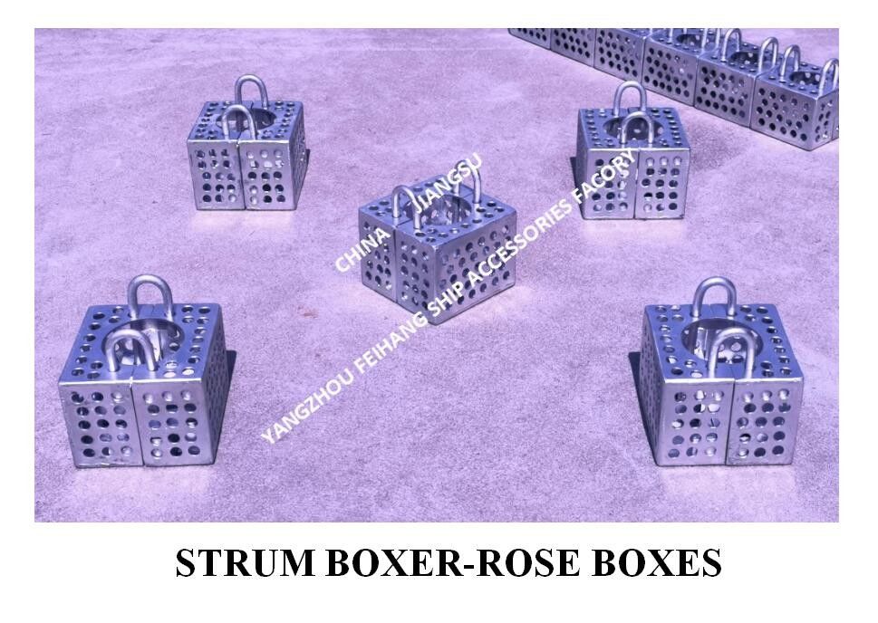 Carbon Steel Hot Dip Galvanized Bilge Suction Strainer For Bilge Line FH-200A JIS F7206