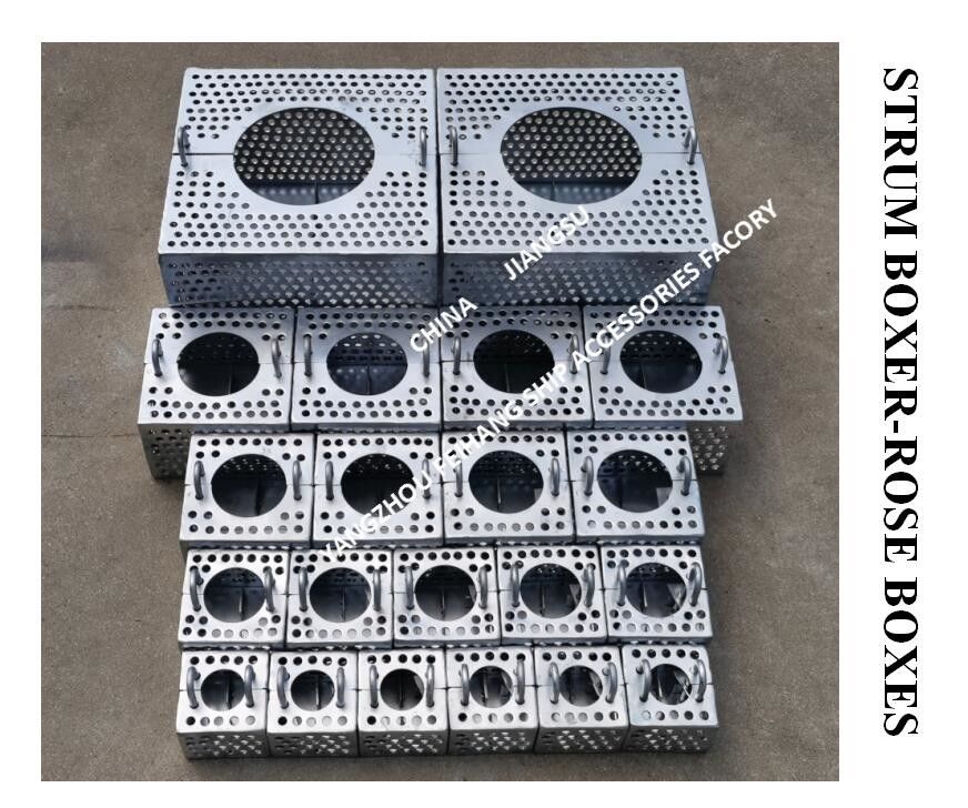 Bilge Line Filter Boxer Fh-150a JIS F7206 Galvanized Steel Mesh-10mm