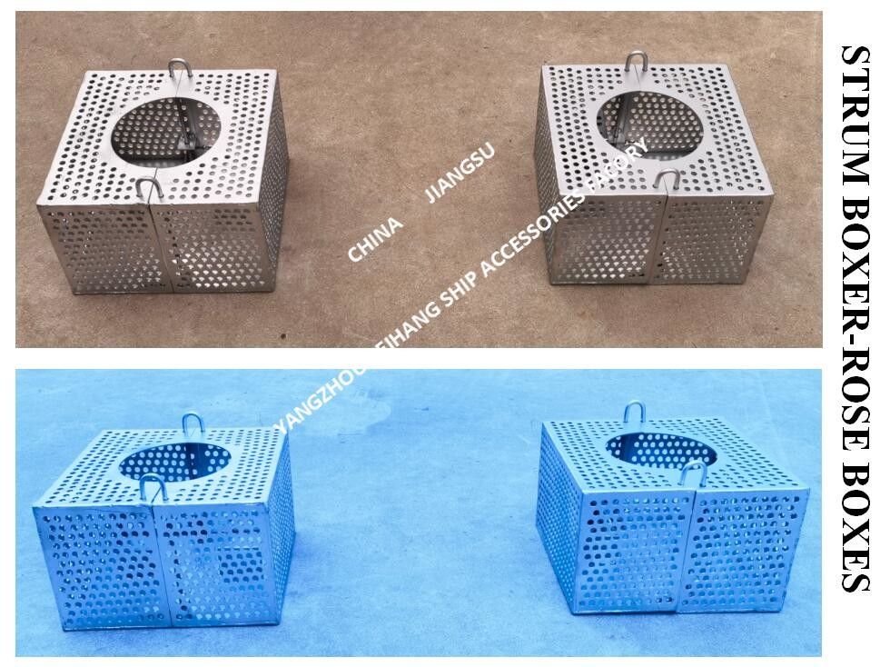Stainless Steel Filter Rose Box For Bilge Line FH-100A JIS F7206 Mesh 10mm