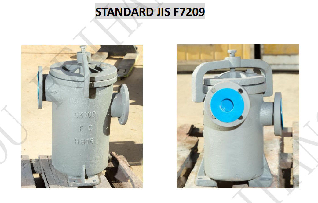 How To Order For  JIS F7209 5K-80A Simplex Oil Straines & Single Oil Basket Filter Body - Cast Iron And Filter - Stainless Steel