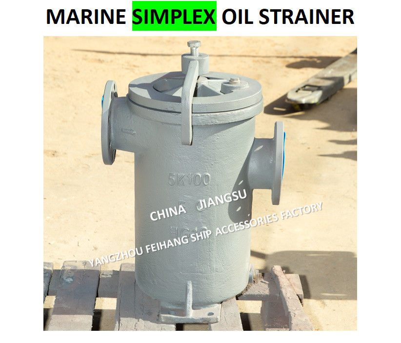 Technical Data For JIS F7209 Simplex Oil Straines & Single Oil Basket Filter Body - Cast Iron And Filter - Stainless Steel