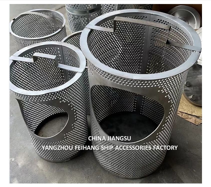 SEA CHESTS FILTERS & Sea Chest Strainers For Sea Water Strainer, Body Stainless Steel. Mesh Hole Dia 3mm