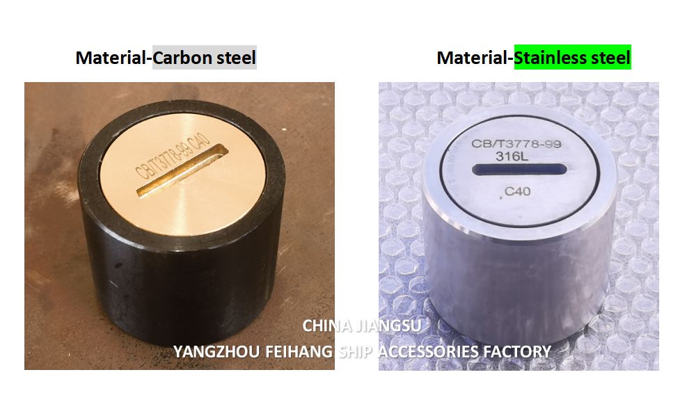 CB Design Standards Sounding Pipe Head Assembly in Cast Steel or Stainless Steel Material