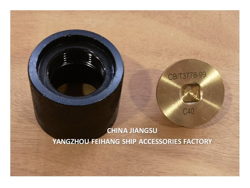Sounding Pipe Head Sounding Cap Including Cover Slotted Type / O.d. 92mm I.d. 43mm Head H 65mm Thread M60*3.0 Performance