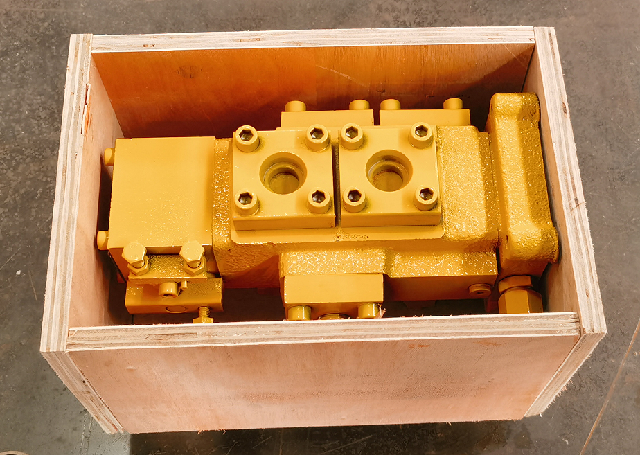 Winch Control Valve Block With Inlet/Outlet Port Size 20a-50a In Blue And Green For Optimal Operation Performance Efficiency