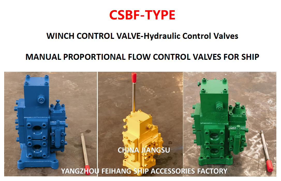 Different Symbol For  Winch Control Valve Model CSBF-G32 & Hydraulic Control Valve Model CSBF-G32