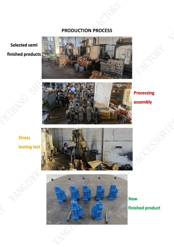 Productioning For 35SFRE WINCH CONTROL VALVE & Marine Manual Proportional Flow Direction Compound Valve 35SFRE-MO32