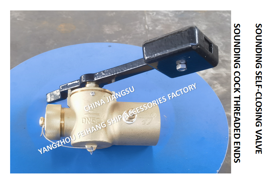 Sounding Self-Closing Valve For Fuel Tank Model FH-DN40 Cb/T3778-99 Self Closing Cock For Sounding Pipe