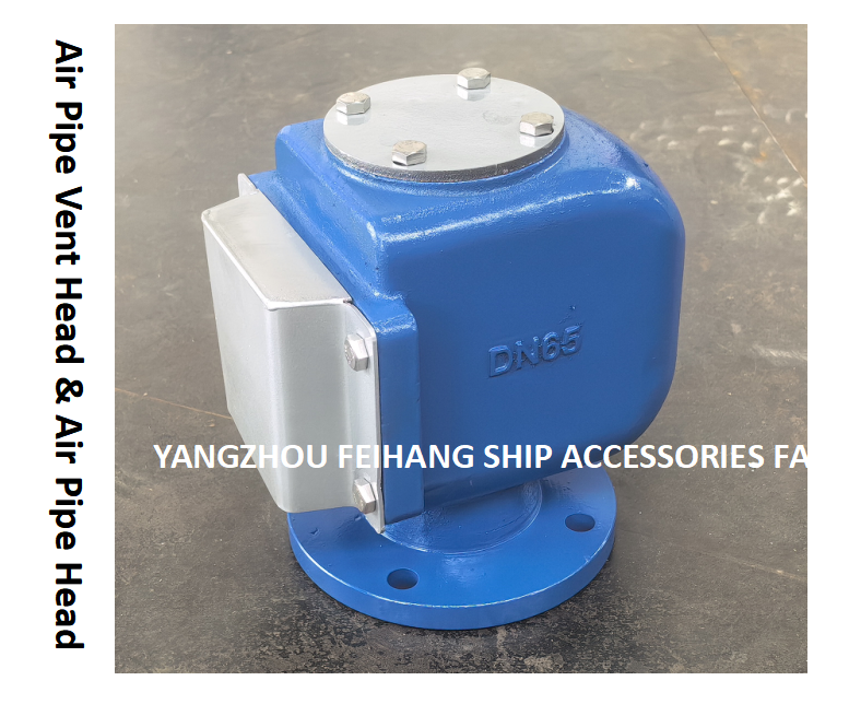 Air Pipe Vent Head Fh-65a Flange (4 Holes) Diameter Is 155mm And Pcd 130mm Cast Iron Body With Stainless Steel Float And Stainless Steel Fireproof Mesh