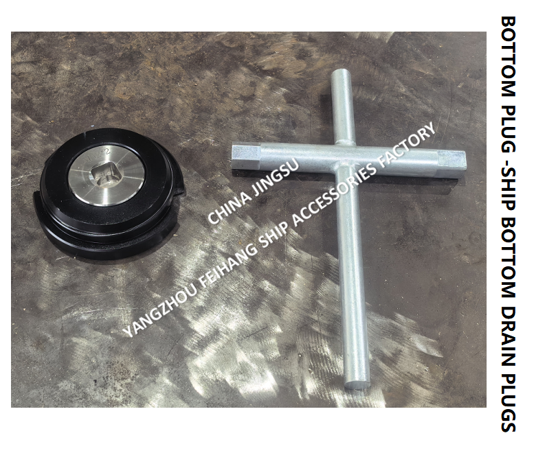 MARINE BOTTOM PLUG M52*2 A-TYPE FOR WATER TANK WITH ROLLED STL HOUSING,STAINLESS STEEL PLUG,NEOPRENE UBBER