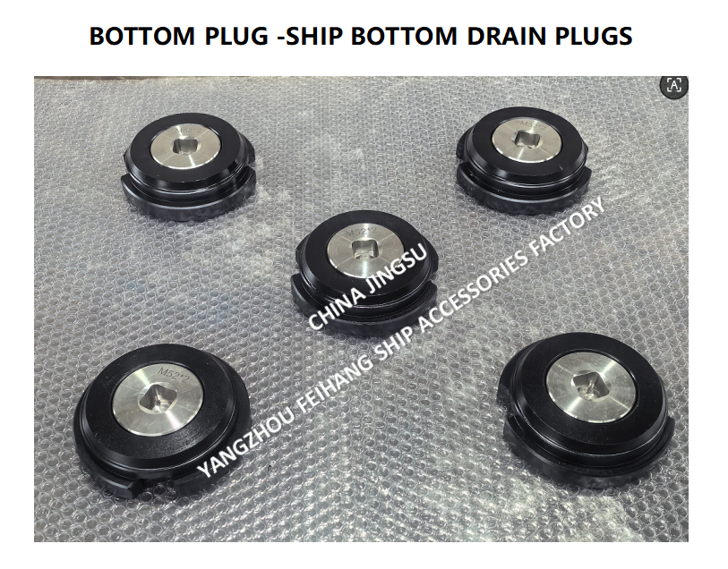 Ship'S Bottom Plugs for Water Tank Model M52*2 With Stainless Steel Cock Carbon Steel Bottom Plat