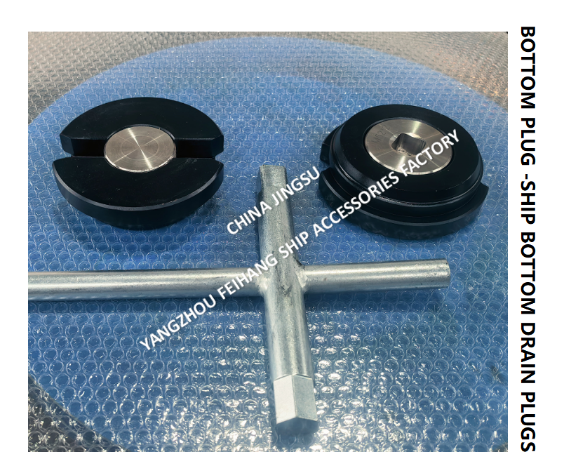 SHIP BOTTOM DRAIN PLUGS M52*2 A-TYPE FOR WATER TANK WITH ROLLED STL HOUSING,STAINLESS STEEL PLUG,NEOPRENE UBBER