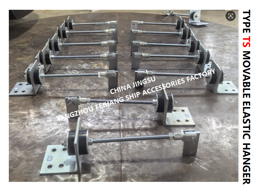 THE TS MOVABLE ELASTIC HANGER IS A HIGH-PERFORMANCE SUSPENSION SUPPORT DESIGNED FOR MARINE EXHAUST SYSTEMS AND INDUSTRIAL PIPELINES.