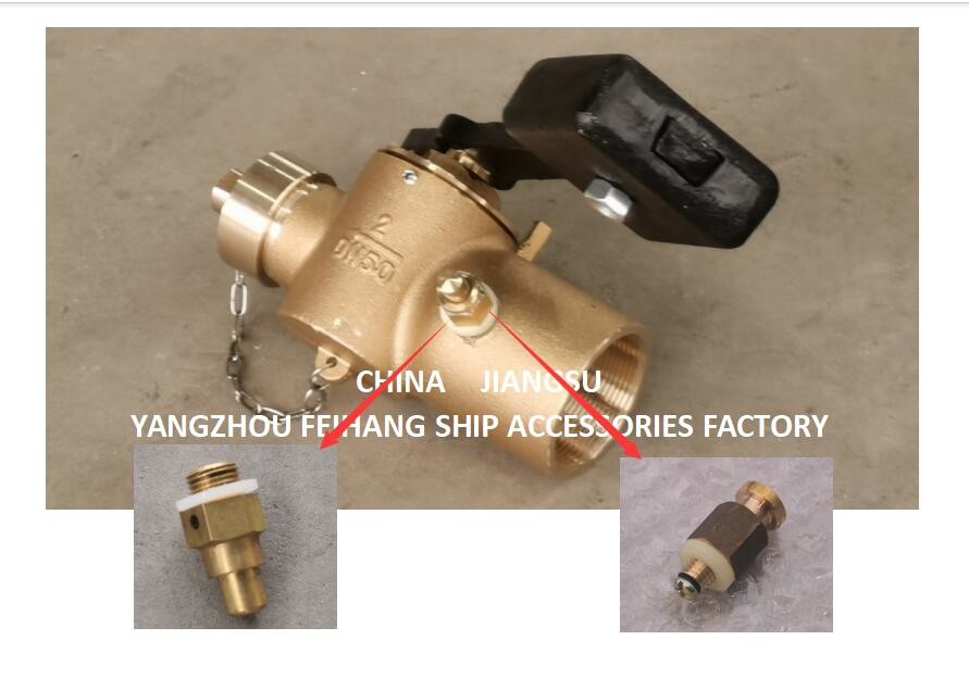 Fh Conection DN6, Spring Loaded Self Closing Vent Valve Material Bronze / Brass ...